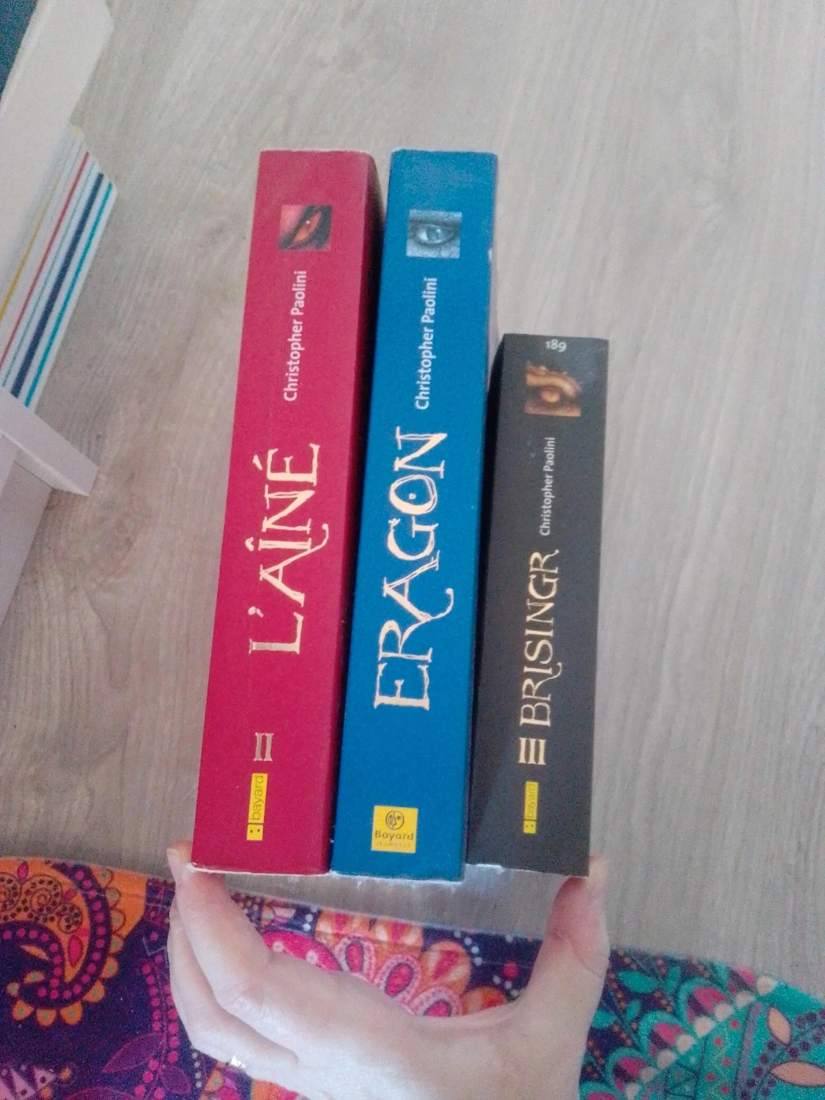 Lot de 3 livros de dragões Eragon l'aîné brisinger – photo 3